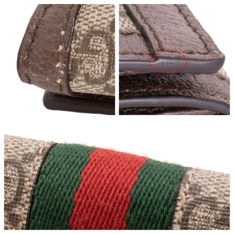 GUCCI グッチ オフィディア 三つ折り ウォレット 644334 コンパクト