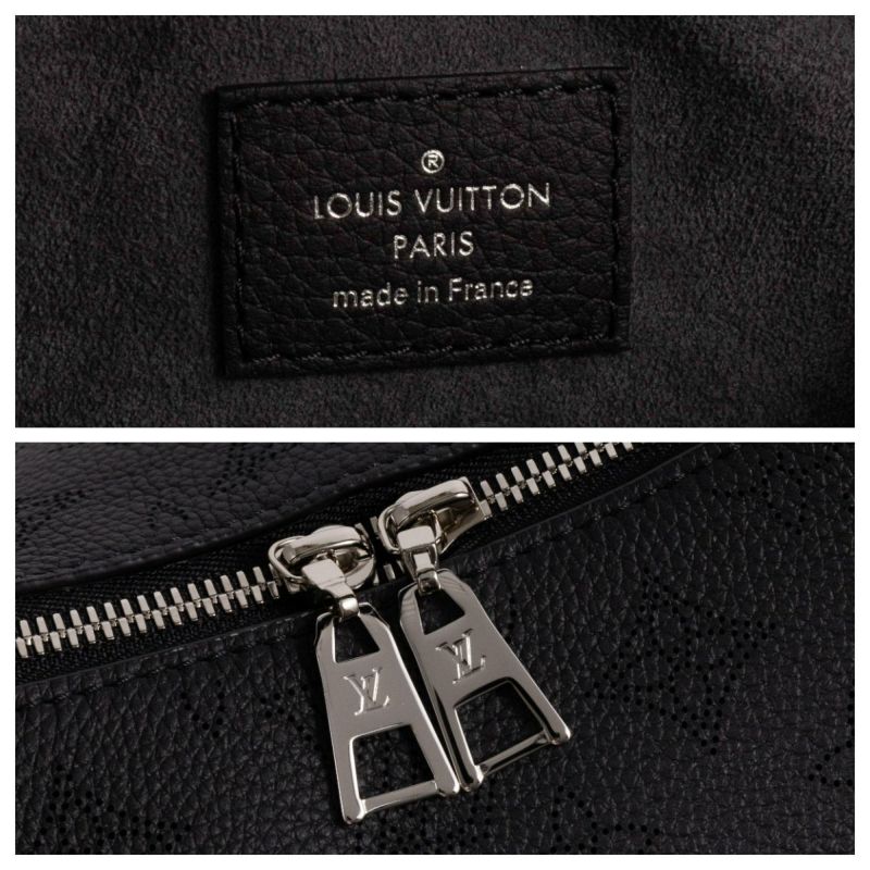 LOUIS VUITTON ルイヴィトン ホワイ・ノット MM M20788 ハンドバッグ ワンショルダー モノグラム マヒナ・レザー×カーフレザー  ブラック | MUSUBI