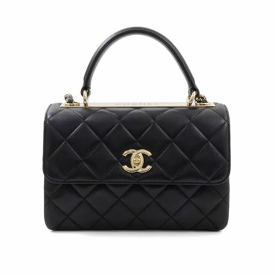 CHANEL シャネル トップハンドル フラップ バッグ A92236 Y60767