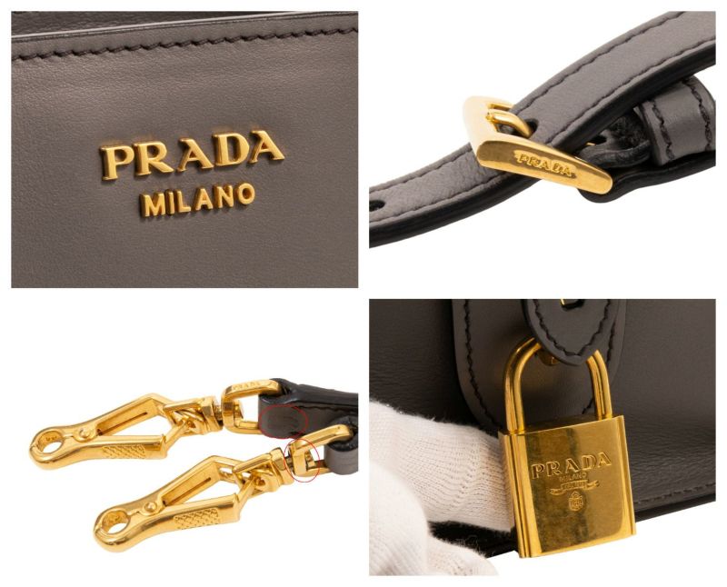 PRADA プラダ エスプラナード ハンドバッグ 1BA046 2WAY ショルダー ...