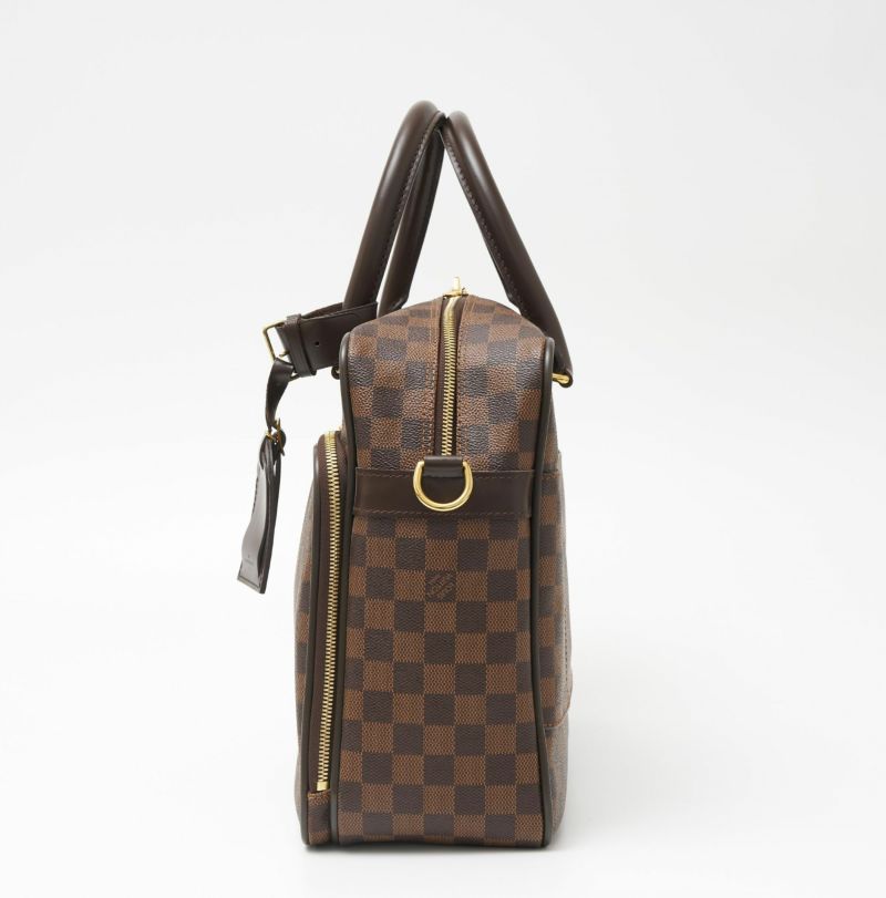 LOUIS VUITTON ルイヴィトン イカール N23252 ビジネスバッグ ブリーフケース ショルダー ダミエ・キャンバス×レザー ブラウン  メンズ | MUSUBI