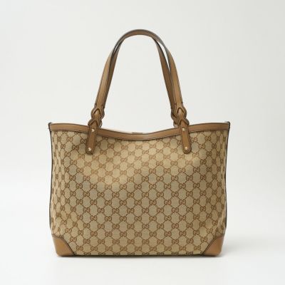 GUCCI グッチ GGキャンバス トートバッグ ポーチ付 247209（¥49,800 