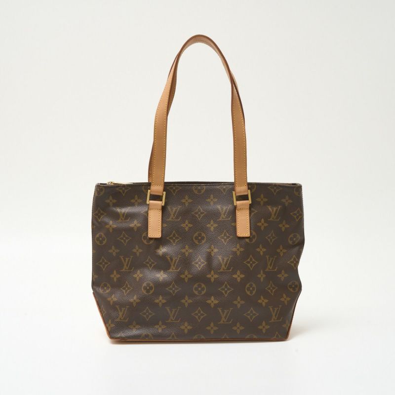 LOUIS VUITTON ルイヴィトン カバ・ピアノ M51148 トートバッグ ショルダー モノグラム・キャンバス×レザー ブラウン レディース  | MUSUBI