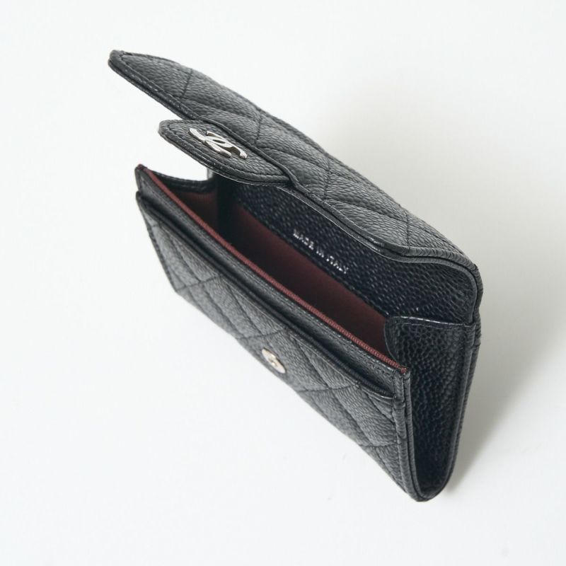 クラシック フラップ カードケース シャネル AP0214 名刺入 カードケース ♢定番】CHANEL*クラシック フラップ カードケース (CHANEL/カード