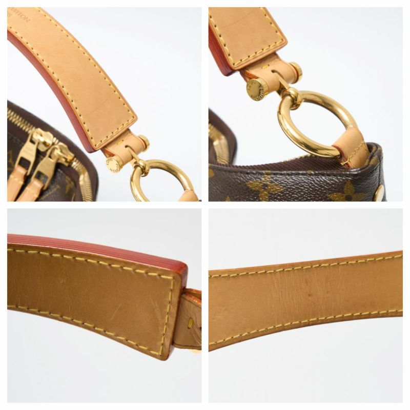 LOUIS VUITTON ルイヴィトン シュリ PM M40586 2WAY ハンド ショルダーバッグ モノグラム×レザー ブラウン×ゴールド金具  レディース | MUSUBI