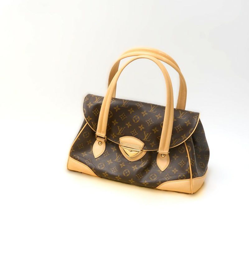 LOUIS VUITTON ルイヴィトン ビバリー GM M40120 2WAY ハンド ショルダーバッグ モノグラム×レザー ブラウン×ゴールド金具  レディース | MUSUBI